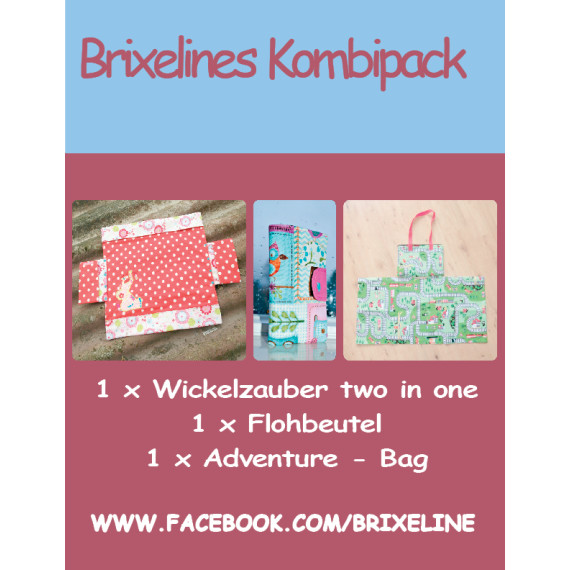 Ebook -  "3er Kombi Ebook Flohbeutel, Windeltasche, Adventure Bag"